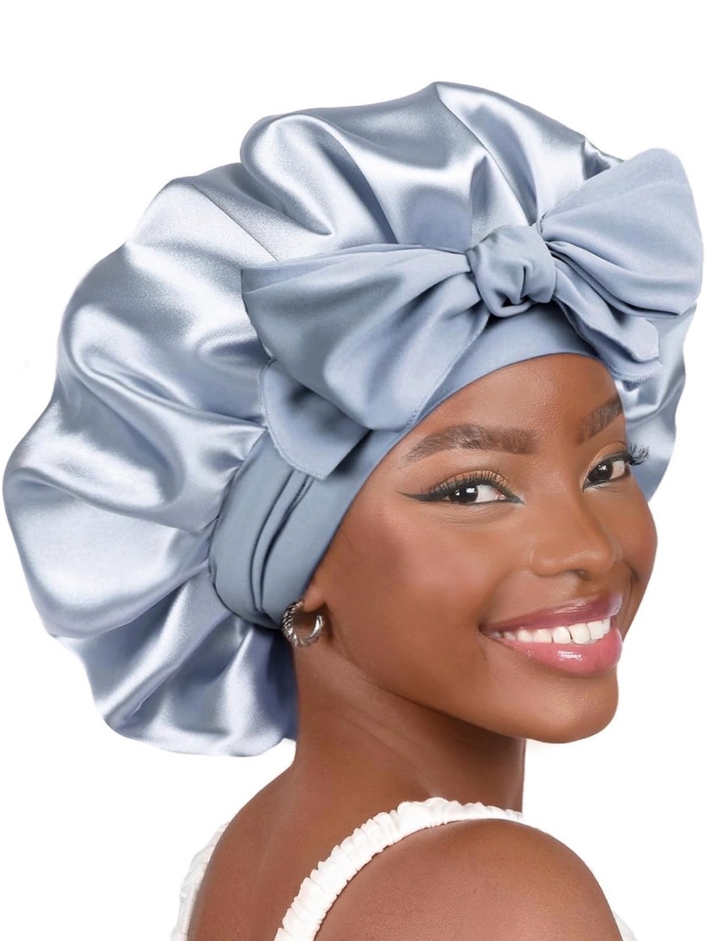 Adjustable Satin Bonnet for Sleeping NWOT